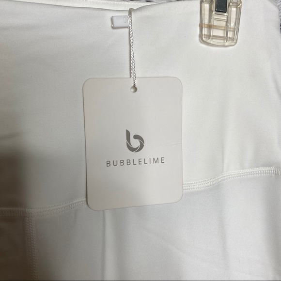 SOLD  Cream High Waist Workout Pants Medium - Picture 3 of 7